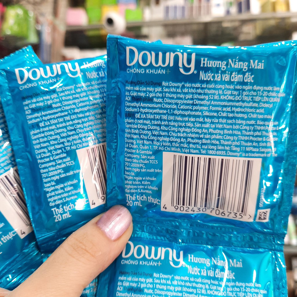 Xả vải DOWNY nắng mai 10 gói