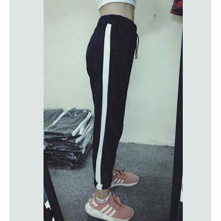 Quần jogger chạy 1 line trắng - đỏ cá tính 🌟🌟🌟