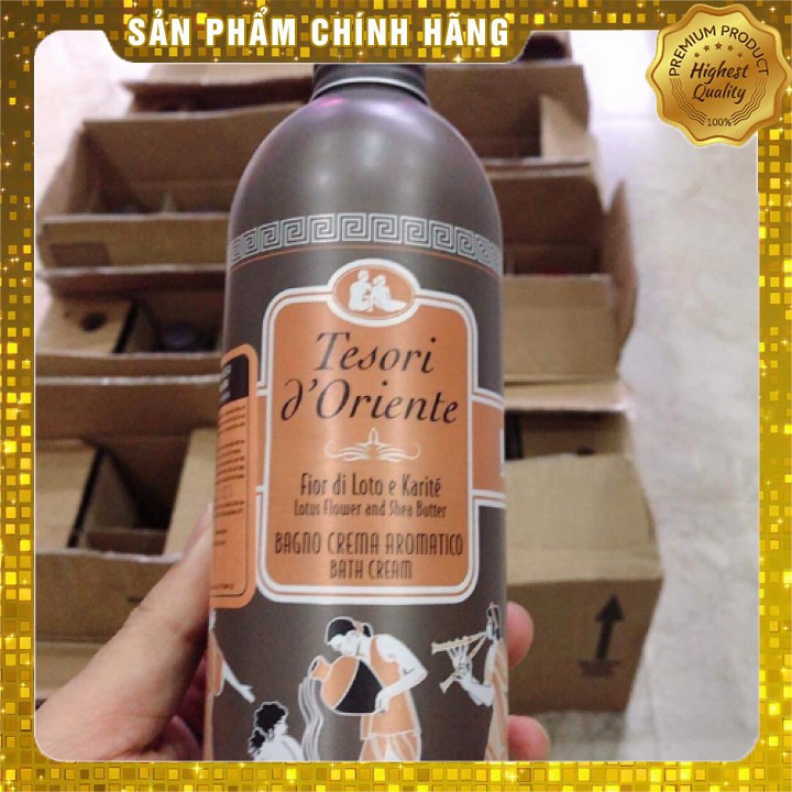 Sữa Tắm Ý Hương Nước Hoa Tesori D’Oriente Cao cấp Italia / Chai 500ml [CHÍNH HÃNG 100%]