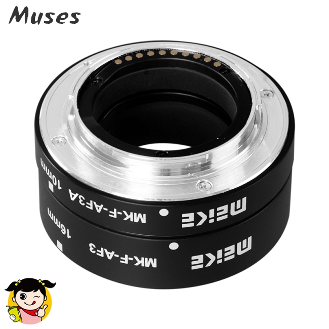 Muse07 Ống nối Meike MK-F-AF3 chất liệu kim loại cho máy ảnh Fujifilm X-T20 XT2 X-T10 XT3 X100F X-H1