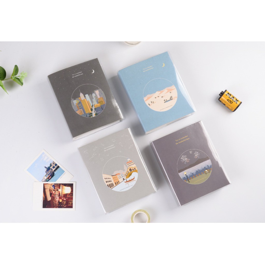 [Mã SKAMLTSM9 giảm 10% đơn 99K] Album Polaroid Phong cảnh 6x9 cm 64 tấm