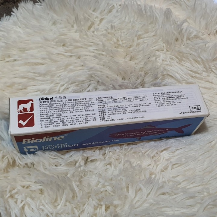 Gel dinh dưỡng cho chó Bioline Nutrition Supplement Gel