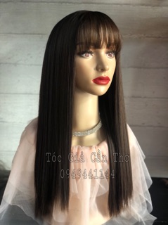 ❤️❤️❤️ TÓC BỘ THẲNG 55cm NÂU SOCOLA❤️❤️❤️