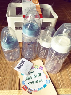 Sét 4 bình sữa NUK First choice