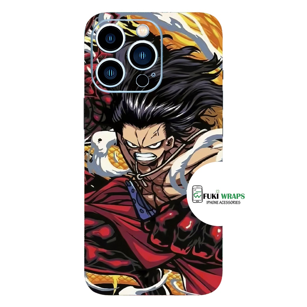 Tấm dán Skin Mặt Sau Luffy MS01 FULL VIỀN Dành Cho 13prm , 12prm , 11prm , x , xsm , ip11 , ip12 , ip13 - FukiShop