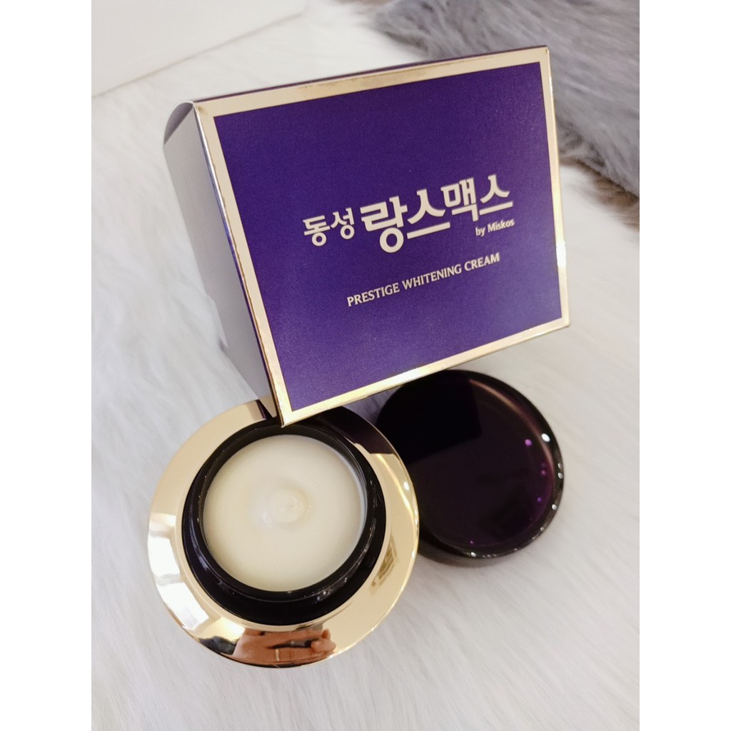 Kem Nám mẫu mới 💖FREESHIP💖Kem nám Dongsung Prestige Whitening Cream 50g - Hàn Quốc BÔNG SHOP