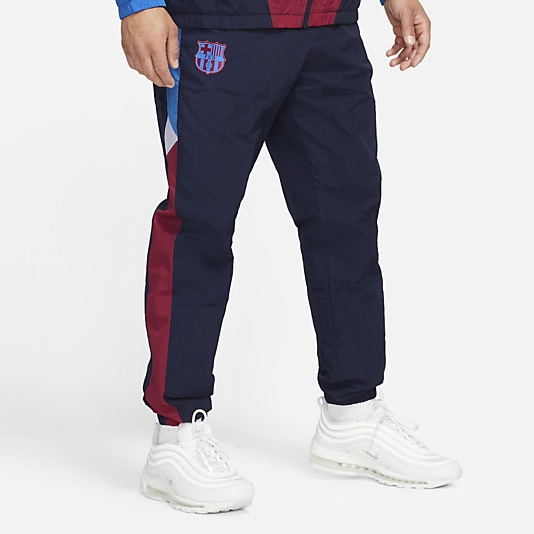 QUẦN DÀI NIKE F.C BARCELONA WINDRUNNER WOVEN PANT - XANH NAVY