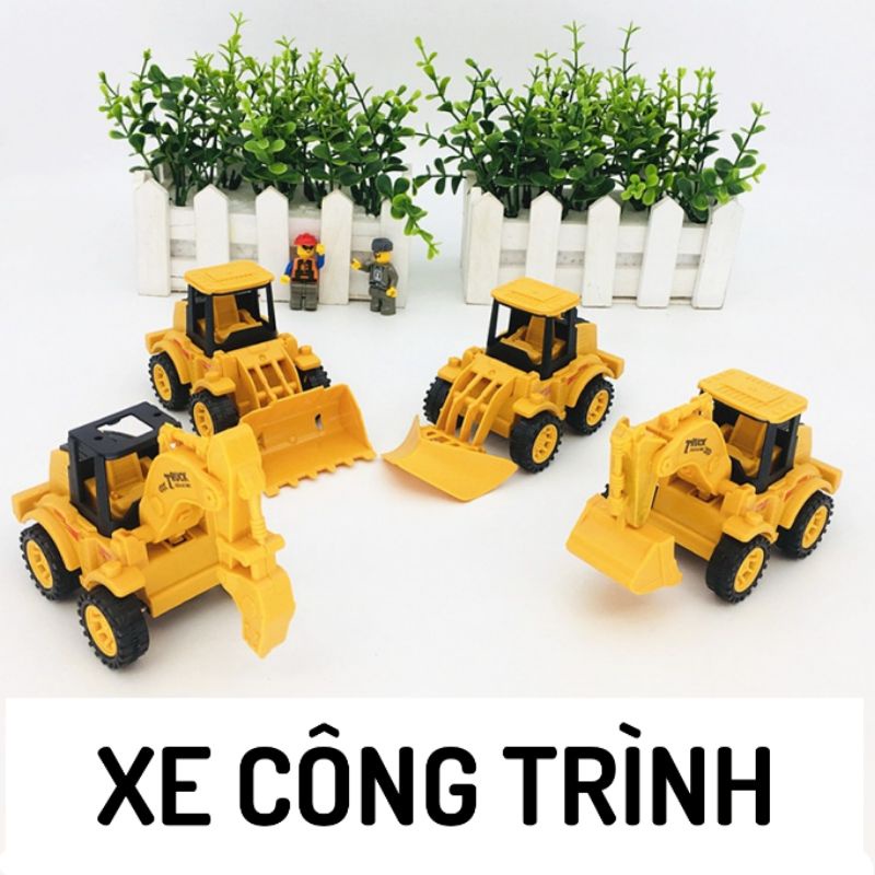 Xe Ô Tô Đồ Chơi, Xe Ô Tô Công Trình Xây Dựng Cho Bé