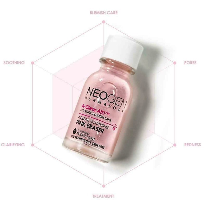 Chấm Mụn 2 Lớp Neogen Dermalogy A-Clear AID Soothing Pink Eraser 15ml