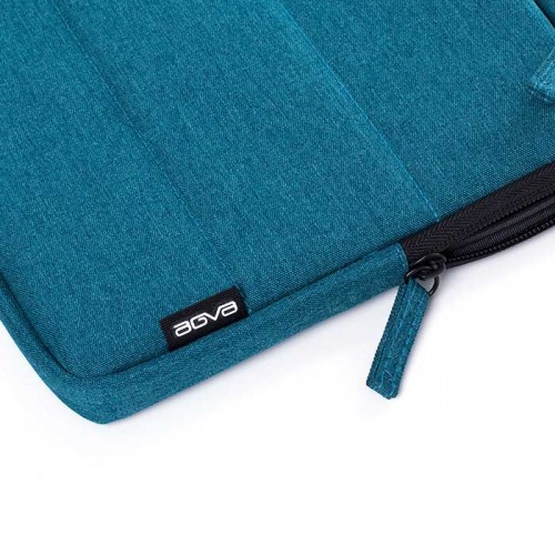 Túi chống sốc Laptop Macbook AGVA Milano 14.1 inch, kích thước 37 x 29 x 2.5 cm, Mã sản phẩm SLV339TEA, Màu Xanh teal