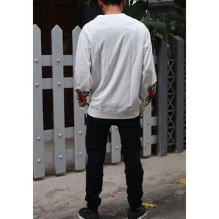 Áo Sweater Unisex Fox_Rose