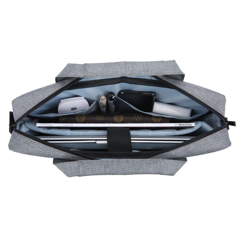 Túi đựng laptop chống sốc, chống ẩm, size to 15,6 inch, có dây đeo chéo | BigBuy360 - bigbuy360.vn