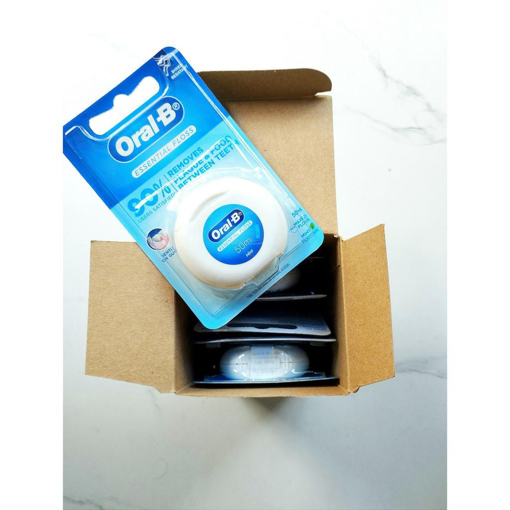 Chỉ Nha Khoa Oral-B Essential Floss 50m sản xuất tại Ireland