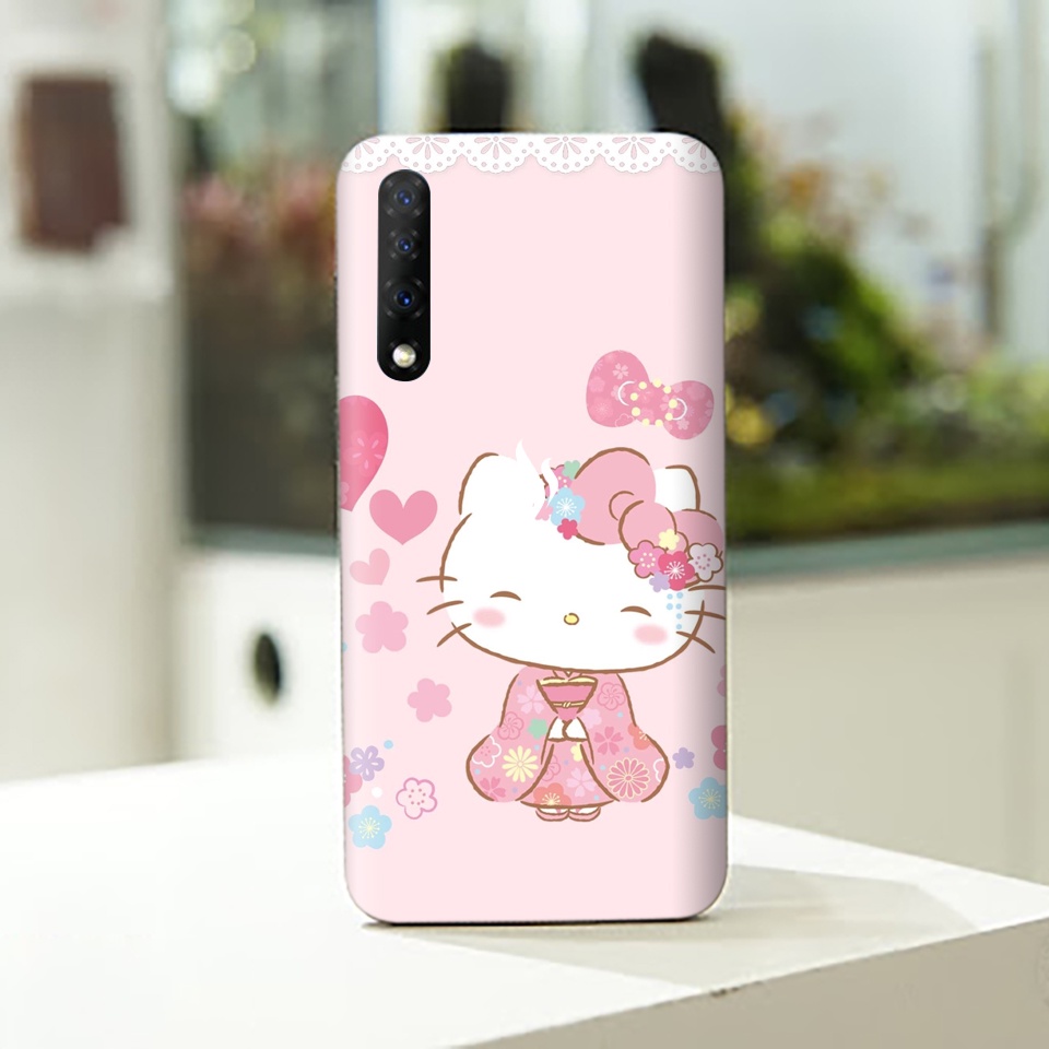 Miếng Dán Skin Điện Thoại In Hình Hello Kitty Cho Iphone 6/ 7/ 8/ X/ XS/ 11/ 11 Pro Max Và Các Dòng Máy Android