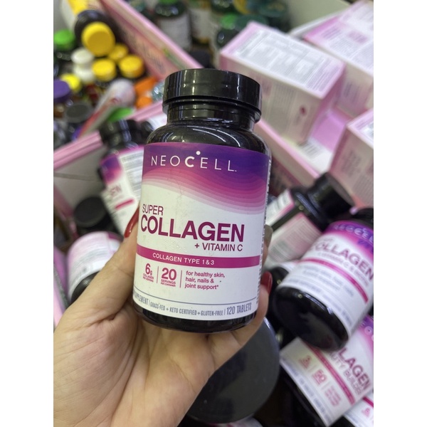 Viên uống colagen neocell super collagen neocell C hàng mỹ 360 viên