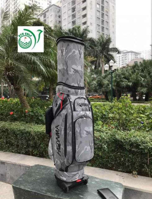 (chính hãng) Túi gậy Golf Honma bánh xe kéo