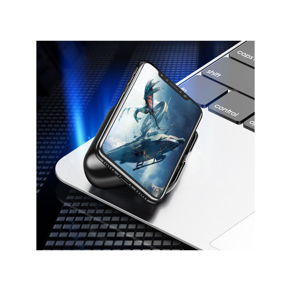 Tai nghe Bluetooth 5.0 F9, tai nghe không dây, chống nước, chống ồn CVC8.0 - Đen