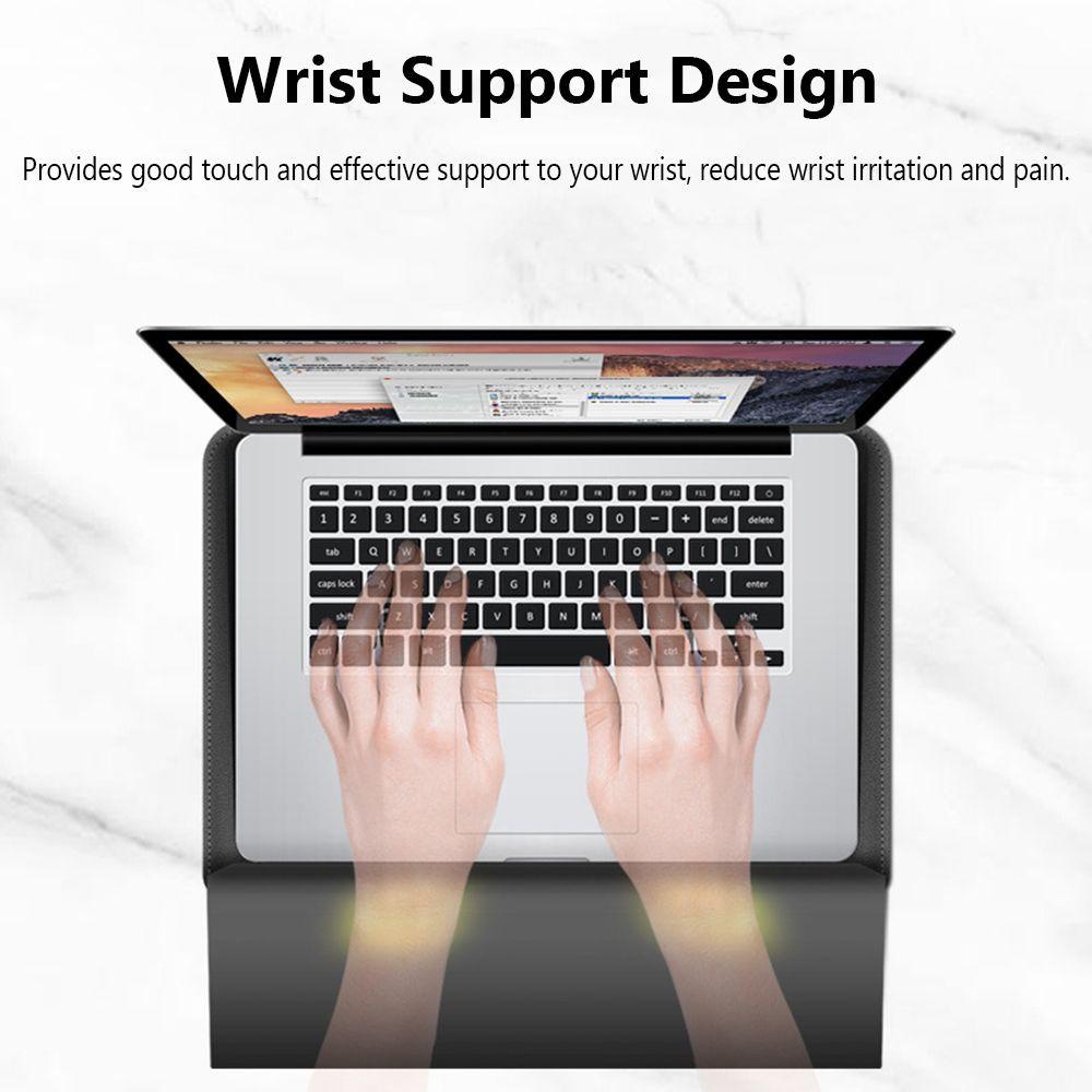 BEBETTERM Túi Da PU Đựng Laptop 3 Trong 1 Cho Xiaomi HP Dell Lenovo Huawei 11 13 15 17