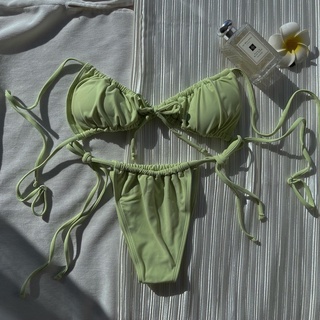 [BABY MONSTER - HÌNH THẬT] Set bikini 2 mảnh dây cột Venus , cá tính