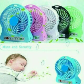 QUẠT 3 TỐC ĐỘ CHẠY BẰNG PIN, SẠC ĐƯỢC