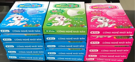 Khẩu trang trẻ em 3D Mask Kid