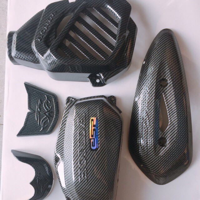 ( Cobom ) Ốp Trang trí sh mode cacbon