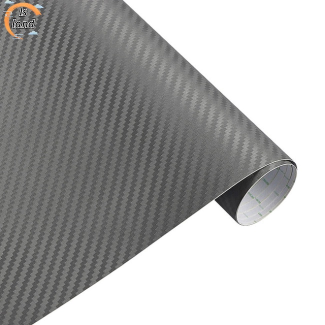 Miếng Dán 3D Bằng Sợi Carbon 30cmx127cm Trang Trí Xe Hơi/ Xe Máy