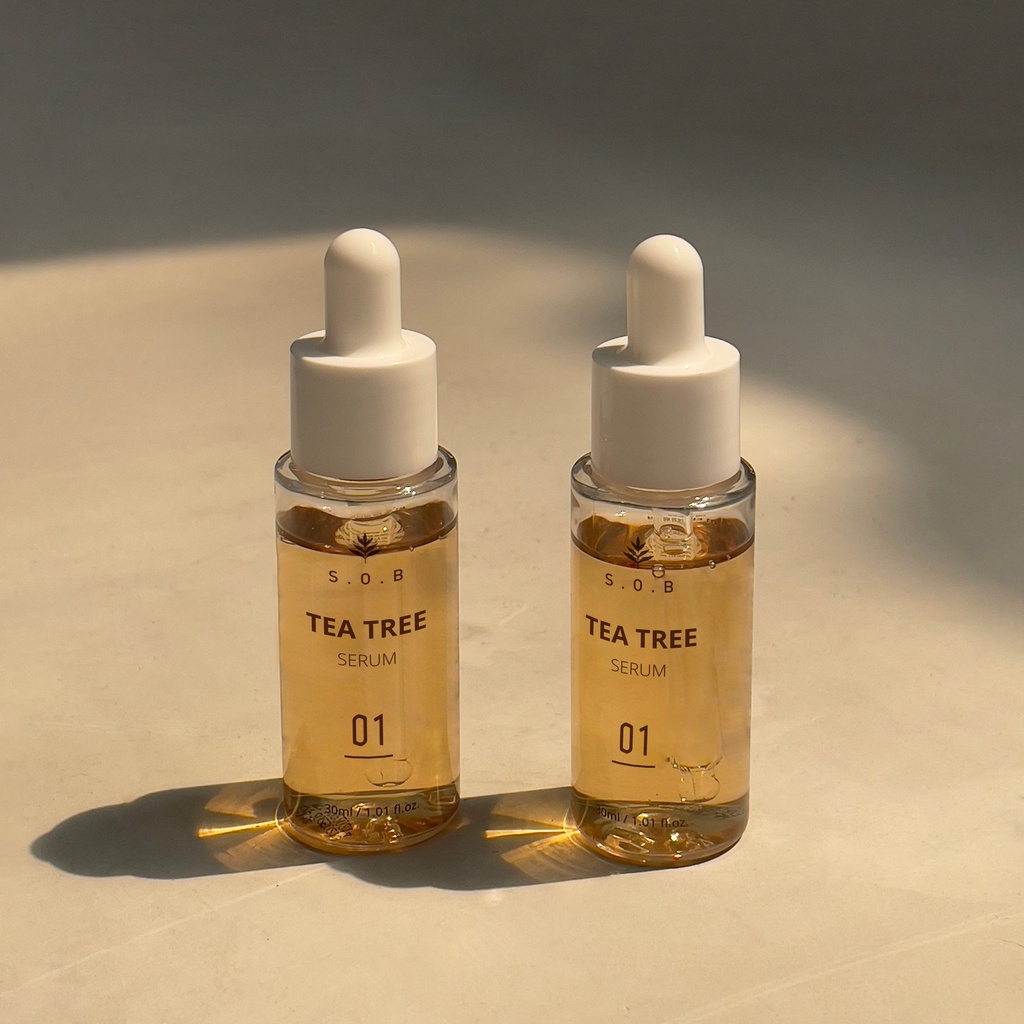 Tinh chất giảm thâm ngăn ngừa mụn phục hồi da S.O.B TEA TREE SERUM 30ml