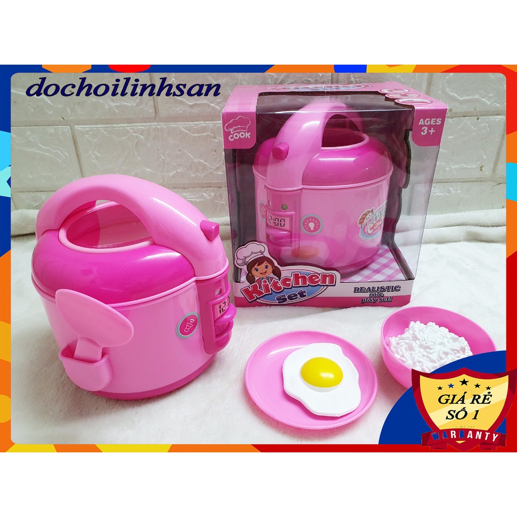 ĐỒ CHƠI NỒI CƠM ĐIỆN PIN NHẠC CHO BÉ