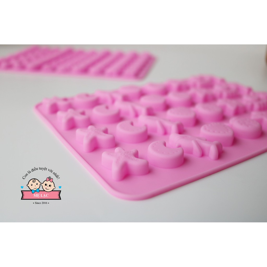 Khuôn silicone làm kẹo dẻo cho bé