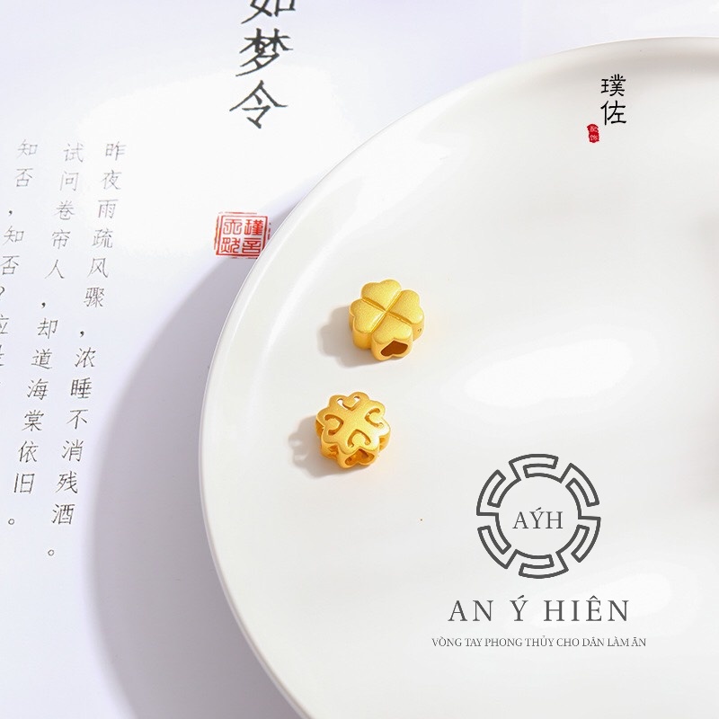 Charm cỏ 4 lá #C125 ( An Ý Hiên)