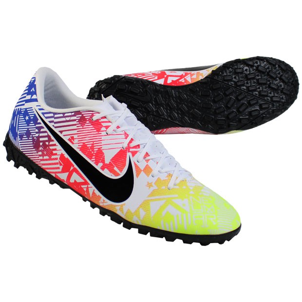 Giày đá bóng MERCURIAL VAPOR 13 ACADEMY NEYMAR JR. TF - TRẮNG/XANH/ĐỎ chính hãng