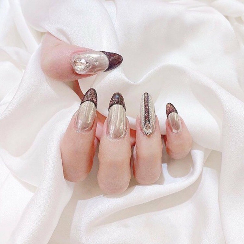 Cọ phen đầu móng - Cọ french nail chuyên dụng cho dân làm móng