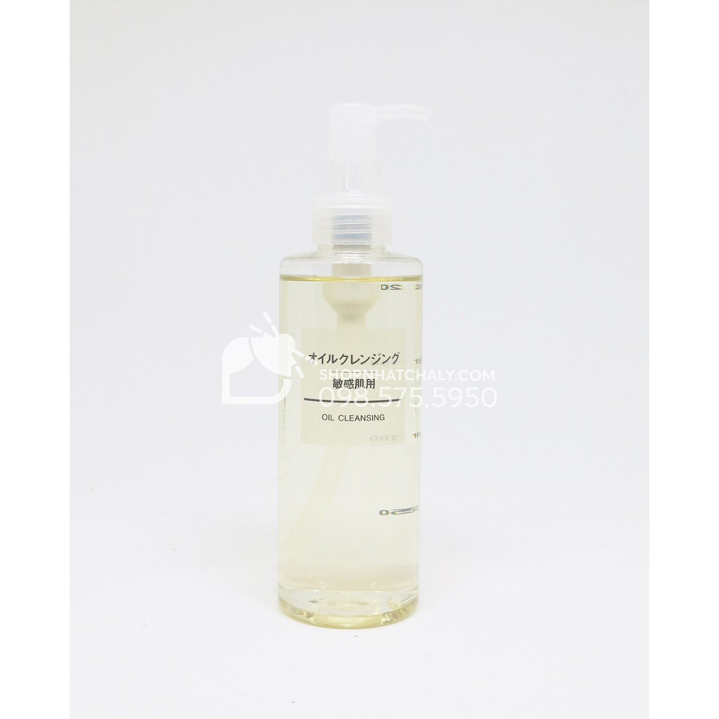 Dầu tẩy trang Muji chuyên cho da nhạy cảm Sensitive Cleansing Oil 200ml Nhật