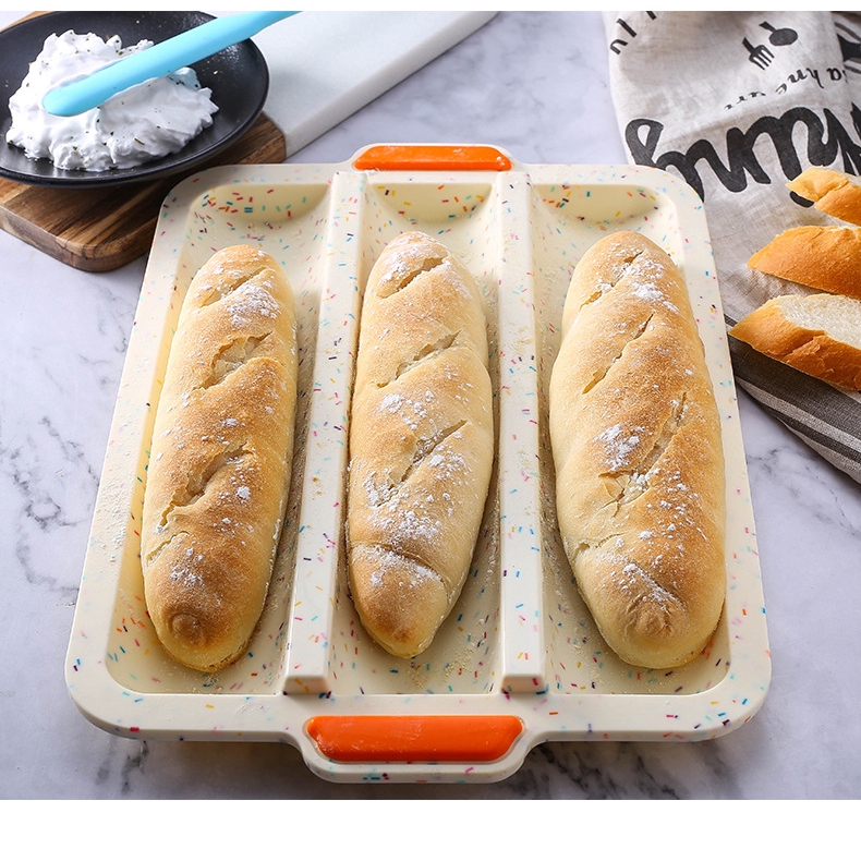 Khuôn Silicon Làm Bánh Mì Kiểu Pháp