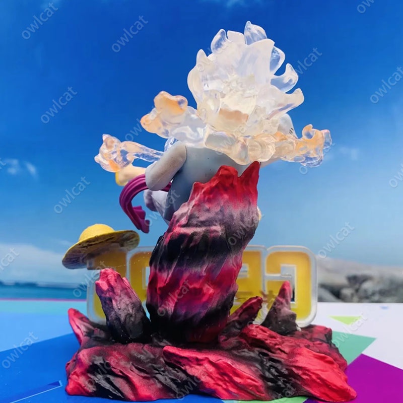 Mô Hình Nhân Vật One Piece Gear 5 Luffy  Nika Fruit Awakening VS Kaidou 10cm Monkey D Luffy PVC Figure Wano Version Gear Fifth Wanokuni Anime Onepiece Straw Hat Pirate