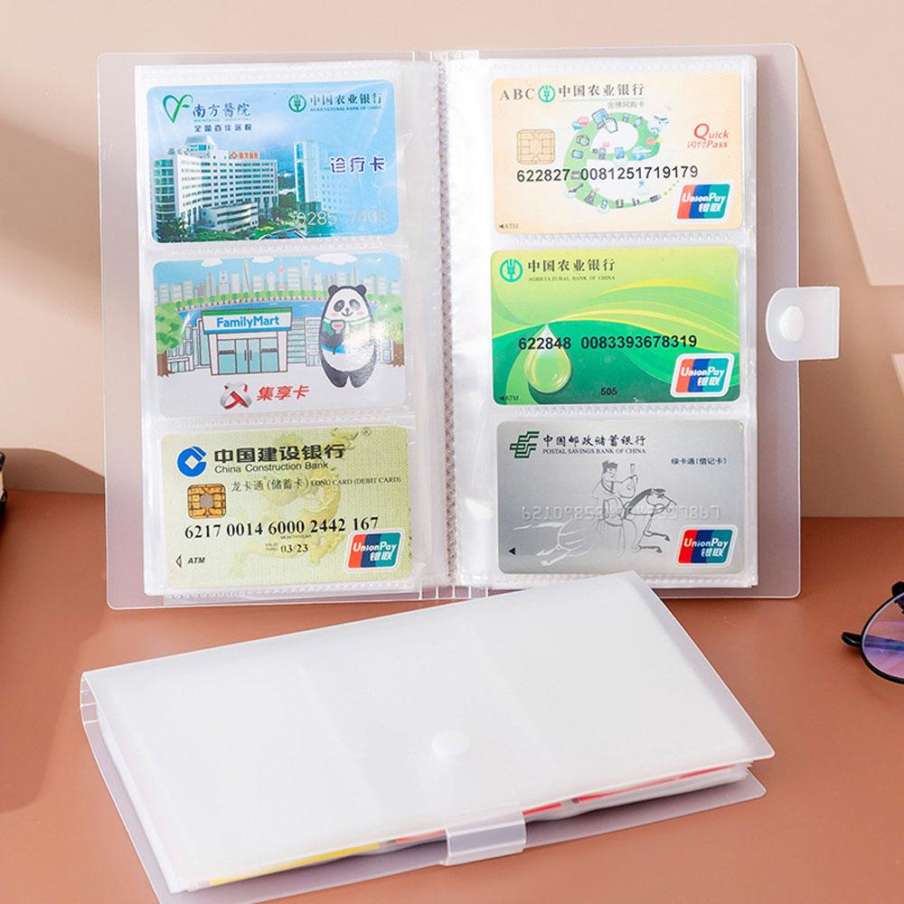 1 Ví Đựng Thẻ 120 Ngăn Sức Chứa Lớn Phong Cách Doanh Nhân Sang Trọng