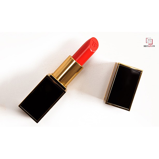 Son Tom Ford Flame matte đỏ cam