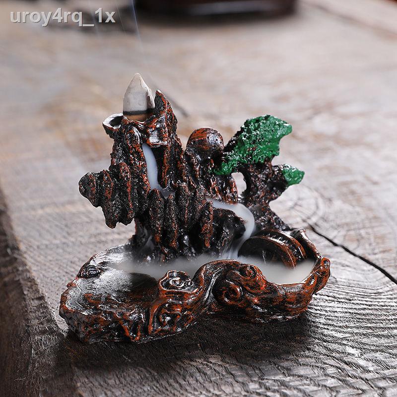 ₪ ﺴ HOT- ℡ Tháp hương trầm hương gỗ đàn hương trong nhà phòng ngủ bếp thơm nhà vệ