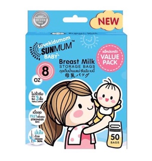Túi trữ sữa Sunmum 250ml
