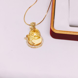 Dây chuyền vàng nữ + mặt phong thủy ( Hồ ly vàng)