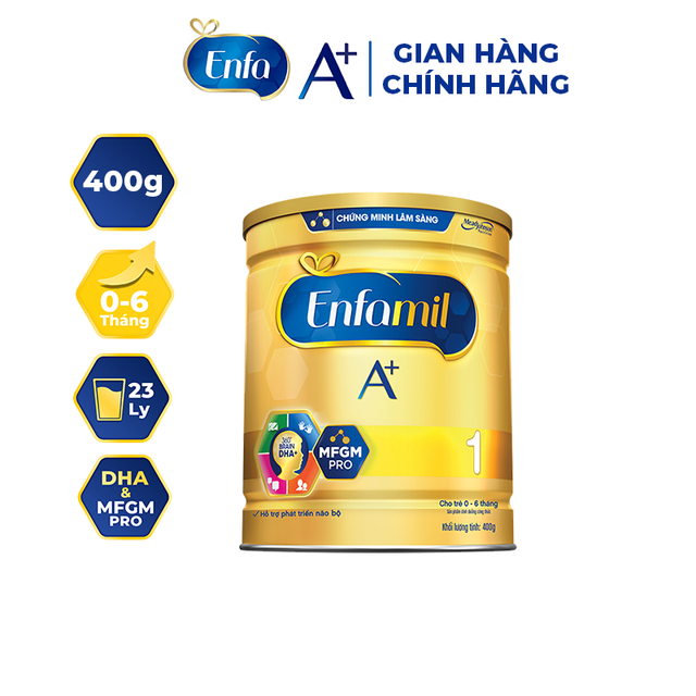 Sữa bột Enfamil A + 1 400g