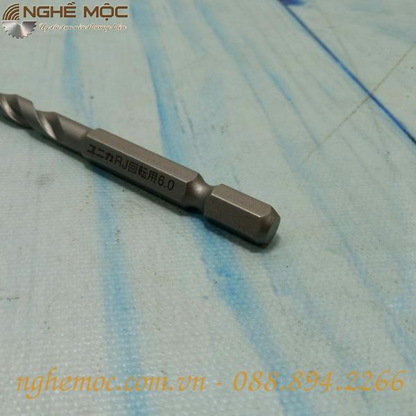 Mũi khoan bê tông UNIKA RJ6.0×100mm