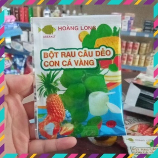 Bột rau câu dẻo con cá vàng hoàng long gói 10g
