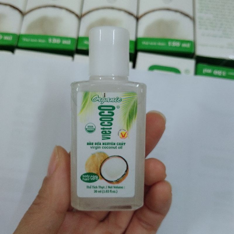 Dầu dừa VIETCOCO 250ml dầu dừa nguyên chất dầu dừa ép lạnh từ cơm dừa tươi chất lượng cao | BigBuy360 - bigbuy360.vn