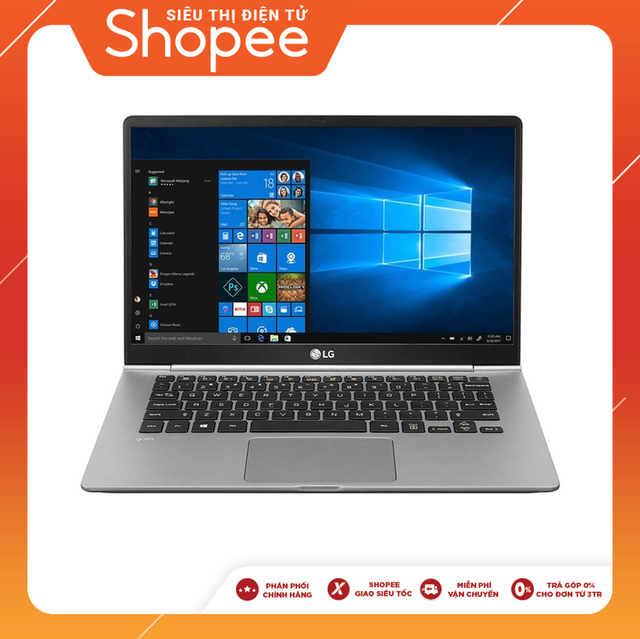 Laptop LG Gram 2018 14'' Z980-G Hàng chính hãng