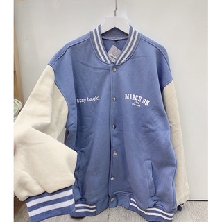Bomber nỉ ảnh thật