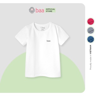 Áo thun cho bé trai ngắn tay BAA BABY 100% cotton cho trẻ từ 1-7 tuổi - BT- thumbnail