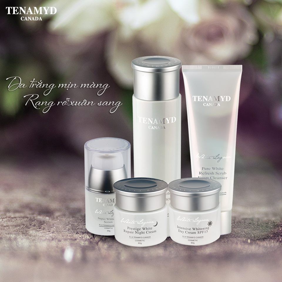 Nước dưỡng trắng, làm mịn da Tenamyd - WHITE PLUS RENEW SKIN SOFTENER 140ml - Happy Life for You