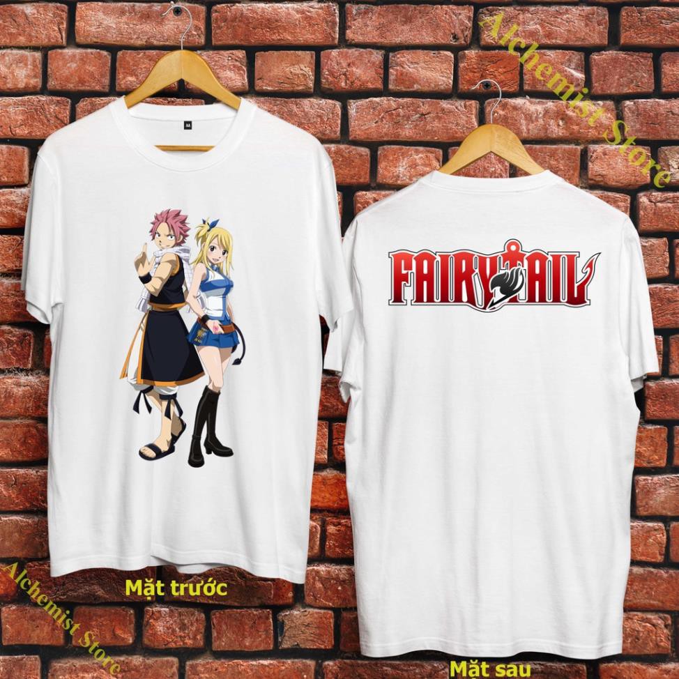 [SALE SẬP SÀN] 💯 Áo Phông Natsu Dragneel - Áo Phông Fairy Tail mềm mại - thoáng mát - FRT-018